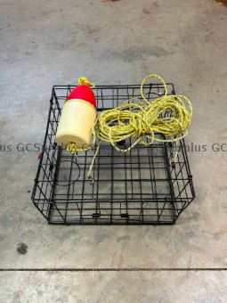 Picture of One Square Metal Crab Trap - L