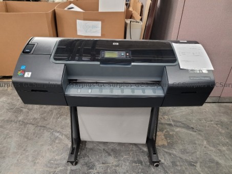 Picture of 2 HP Designjet Plotters