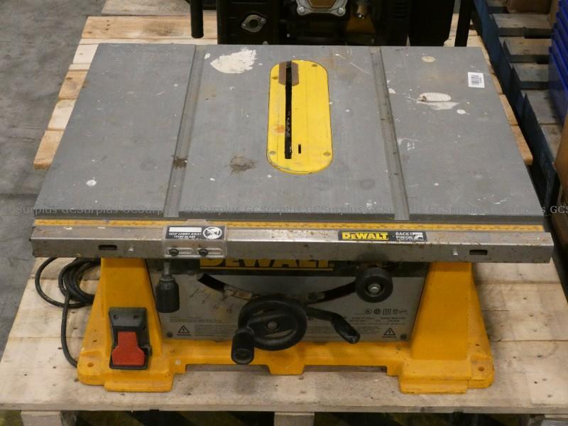 Picture of Dewalt DW744 Table Saw