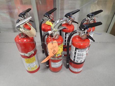 Picture of 7 ABC Fire Extinguishers - 5 l