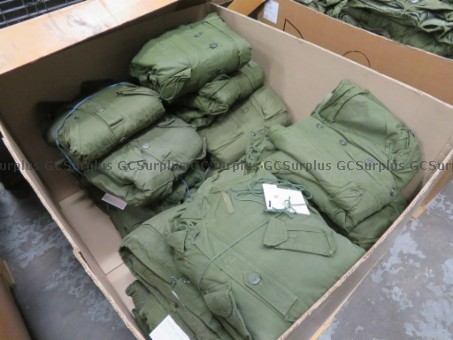 Picture of Lot of Green Parkas - for scra