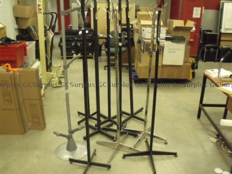 Picture of Lot of Used Coatracks