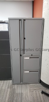 Picture of 20 Grey Metal Lockers