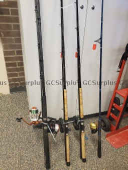 Picture of Assorted Fishing Rods and Reel