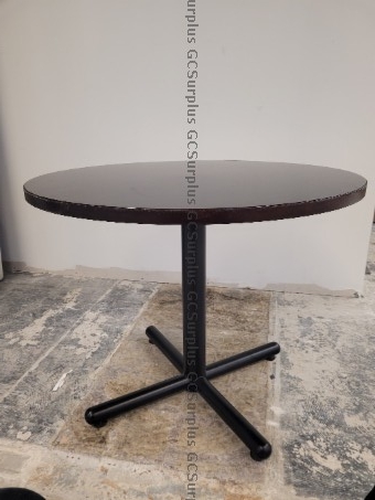 Picture of Lot of Round Office Tables
