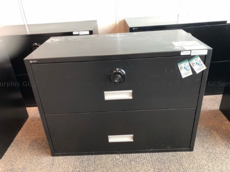 Picture of Black Secure File Cabinet #5