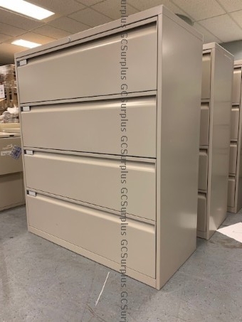 Picture of Lot of Teknion 4-Drawer Metal 
