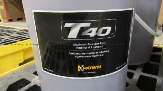 Picture of 6 Pails of Krown T40 Rust Inhi