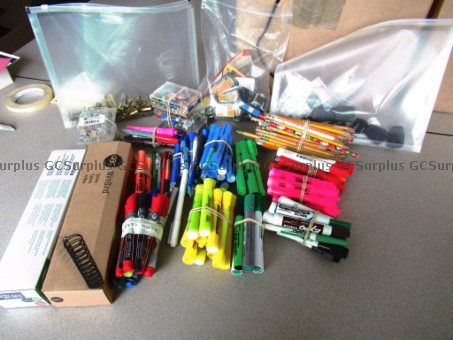 Picture of Assorted Office Supplies