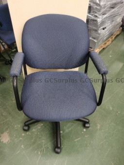 Picture of Used Blue Office Chairs