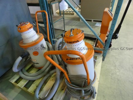 Picture of Husky Hepa Vacuums - Sold for 