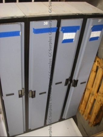 Picture of Used Unit of 4 Lockers in a Ro