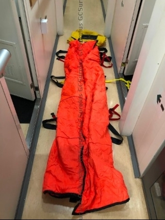 Picture of Used Emergency Stretcher Cover