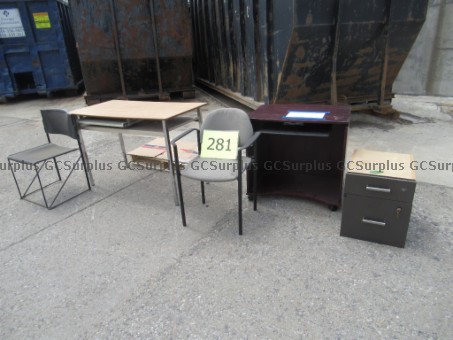 Picture of Assorted Used Office Furniture