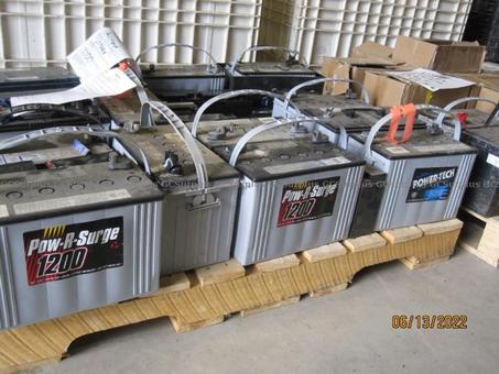Picture of 3 Pallets of Assorted Batterie