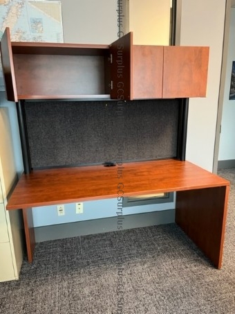 Picture of Filing Cabinets and Desk with 