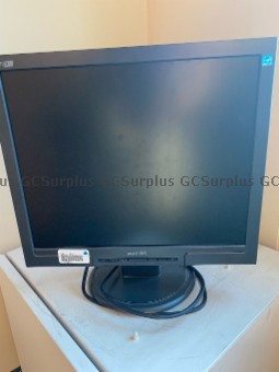 Picture of Computer Monitors and Keyboard