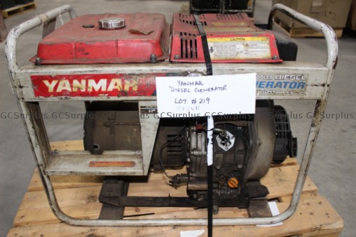 Picture of Yanmar Portable Diesel Generat
