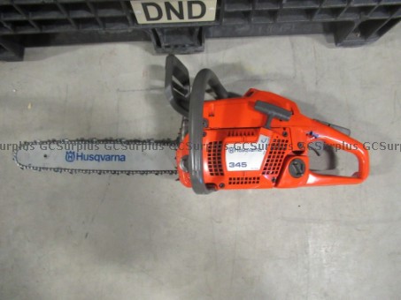 Picture of Husqvarna 345 Chainsaw - Sold 