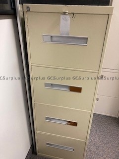 Picture of 2 Four-Drawer Filing Cabinets