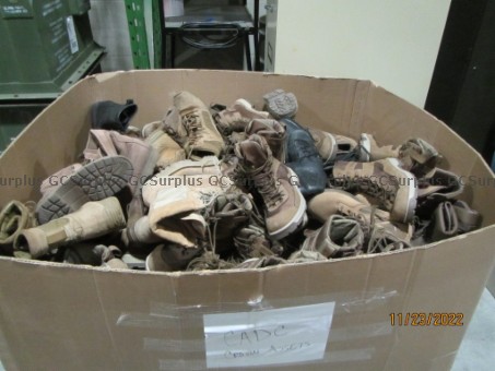 Picture of Used Scrap Military Footwear