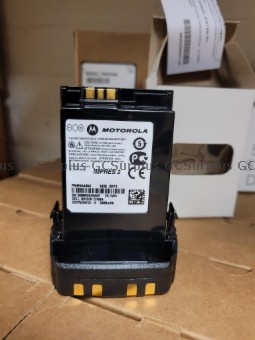 Photo de 2 batteries de radio Motorola 
