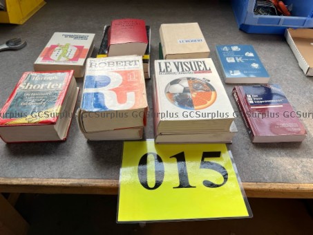 Picture of Various Dictionaries and Refer