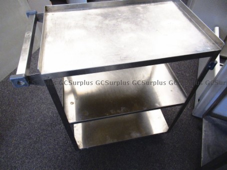 Picture of Stainless Steel 3-Shelf Cart
