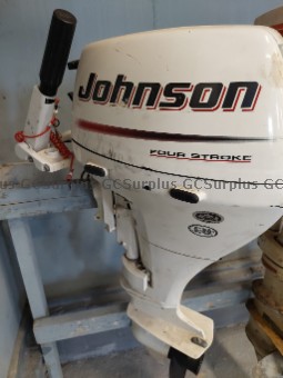 Picture of Johnson 9.9 HP Outboard Motor