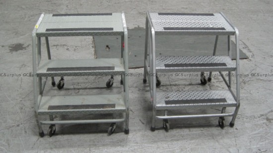 Picture of 3 Step Metal Utility Ladders