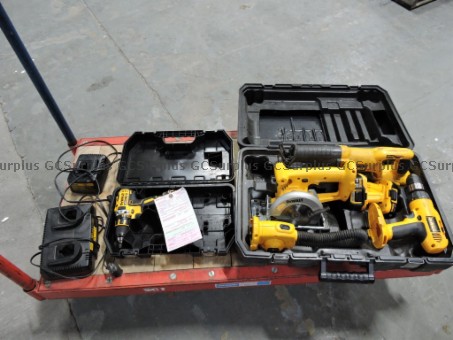 Picture of Assorted DeWalt Power Tools - 
