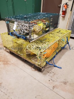 Picture of Lot of Seized Wire Traps