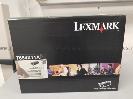 Picture of Lot of 4 Lexmark T654X11A Ink 