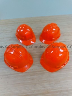 Picture of 4 Orange Safety Hats