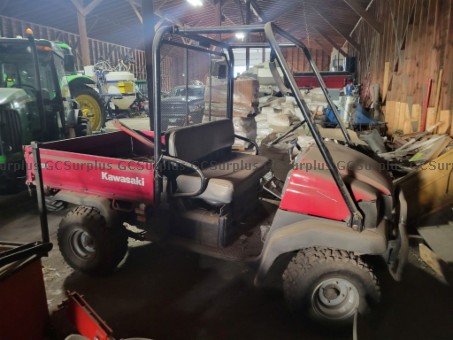 Picture of Red 2003 Kawasaki Mule ATV