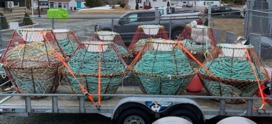 Picture of Crab Pots, Associated Ropes, A