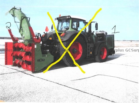 Picture of Snowblower tractor attachments