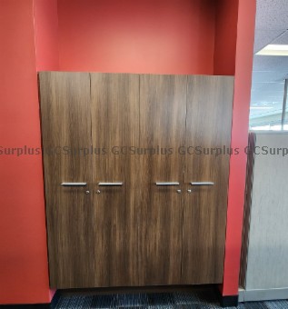 Picture of 2-section Melamine Cabinet