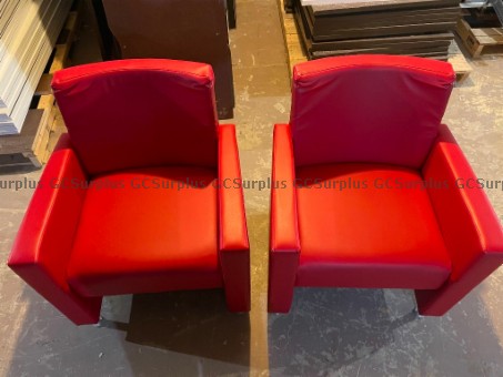 Picture of Red Lounge Chairs
