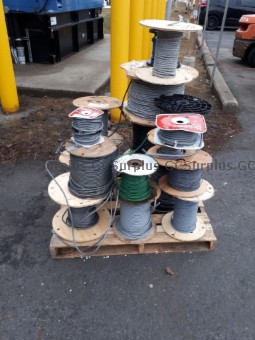 Picture of Lot of 18 Used Wire Spools