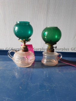 Picture of Antique Oil Lamps