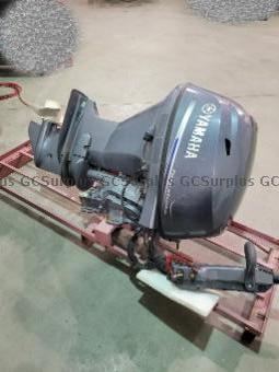 Picture of Yamaha 25 HP Outboard Motor