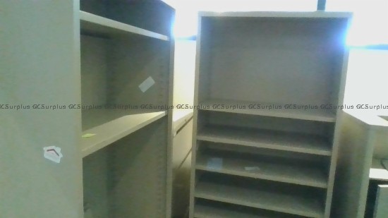 Picture of Metal Bookcases with Adjustabl
