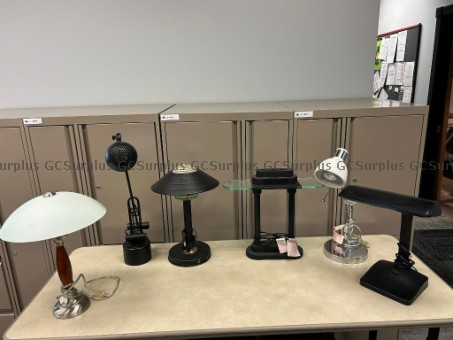 Photo de Lampes de bureau variées