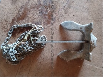 Picture of Lot of 5 Used Boat Anchors