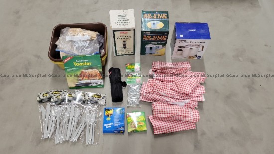 Picture of Assorted Camping Supplies