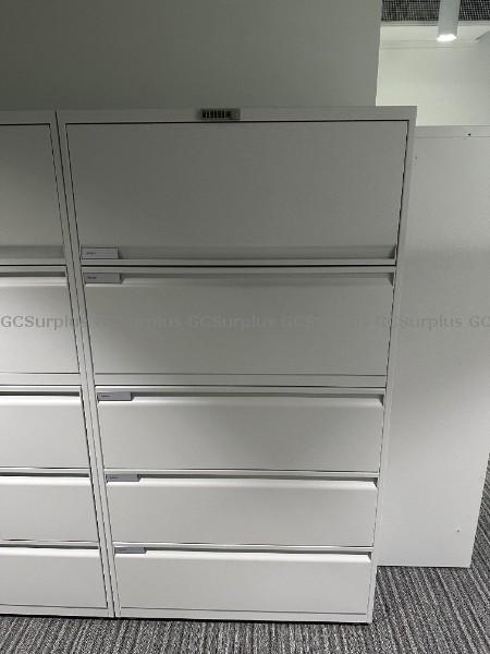 Picture of Lot of Teknion 5-Drawer Filing