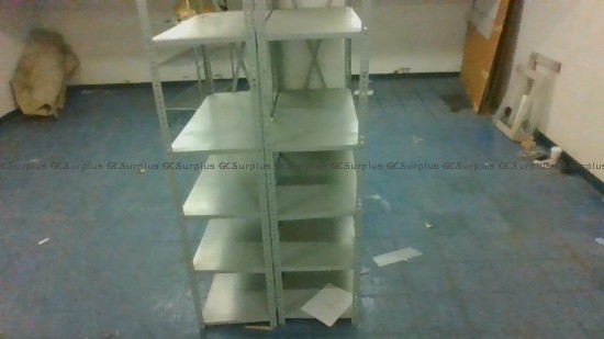 Picture of Storage Shelves and Rolling Ra