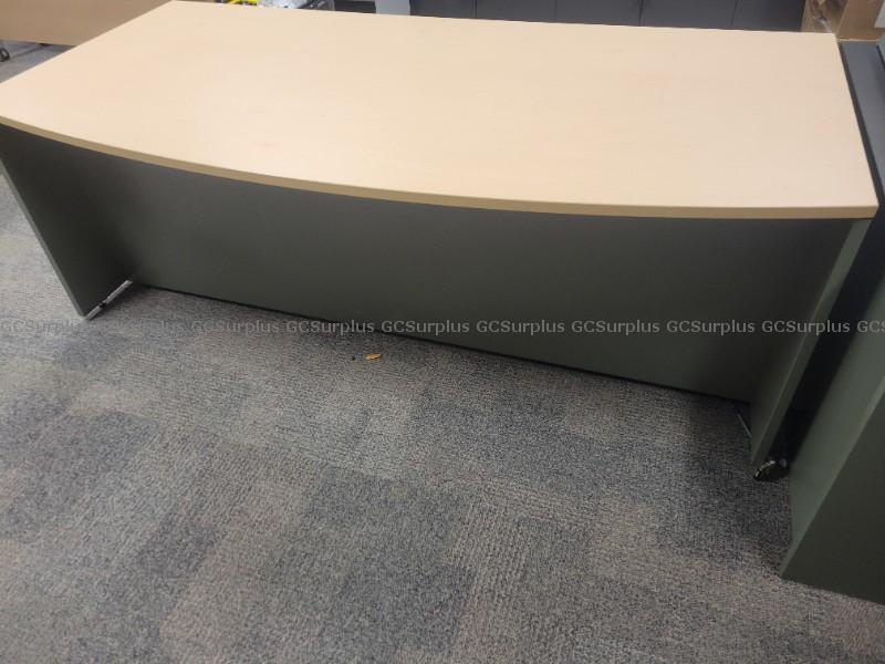 Picture of D-Shaped Office Desk