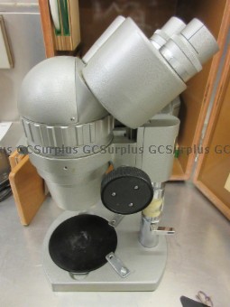 Picture of Microscope With Eyepieces and 